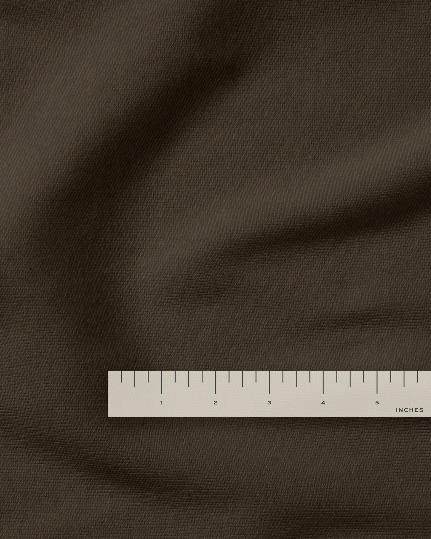 Brown Washed Cotton Twill