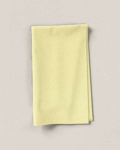 Butter Yellow Summer Cloud Linen