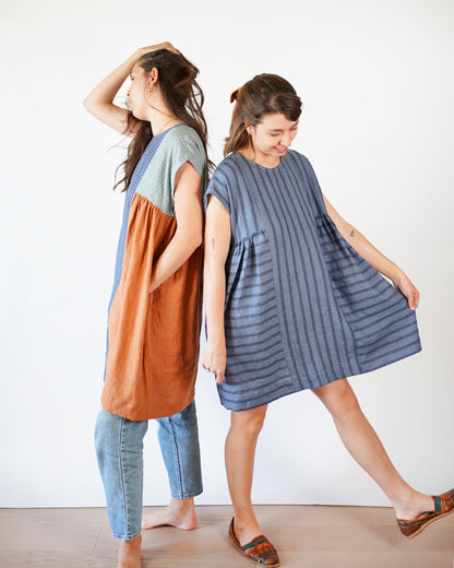 Collage Gather Dress PDF Sewing Pattern