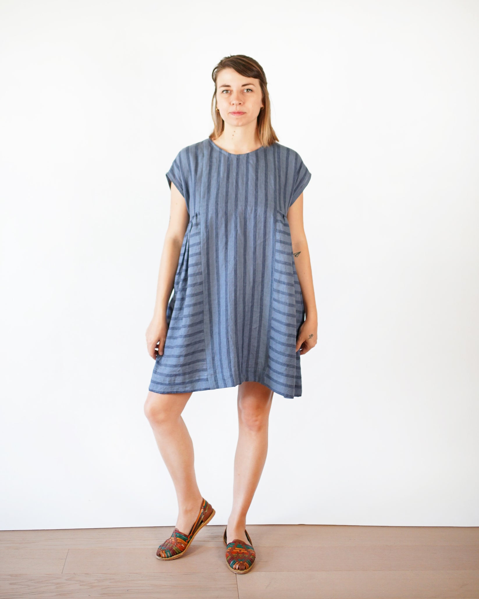 Collage Gather Dress PDF Sewing Pattern – Matchy Matchy Sewing Club