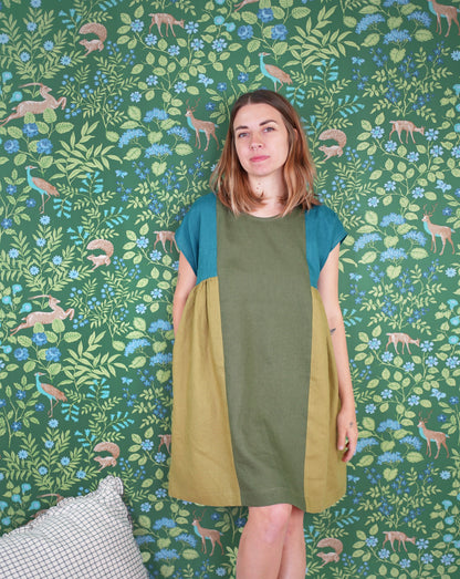 Collage Gather Dress PDF Sewing Pattern