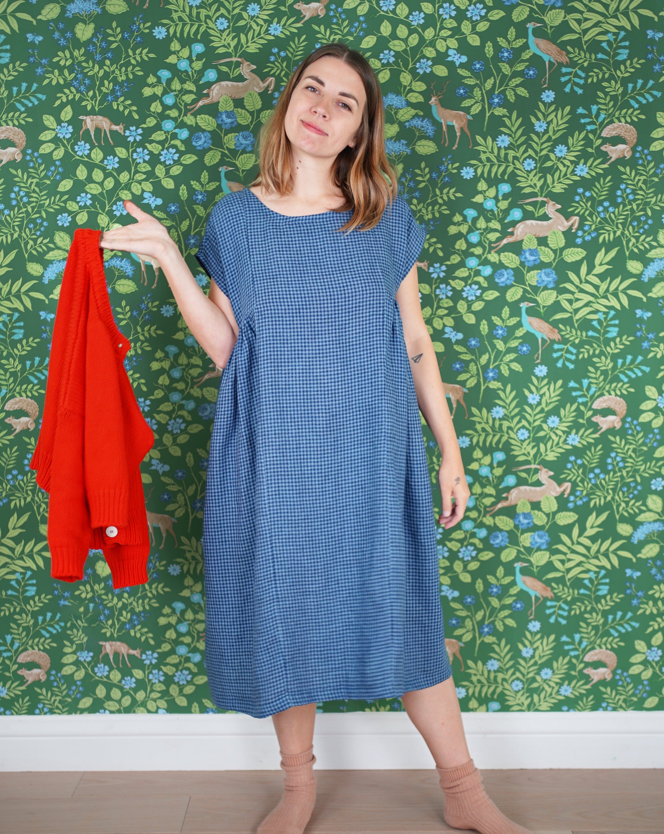 Collage Gather Dress PDF Sewing Pattern – Matchy Matchy Sewing Club