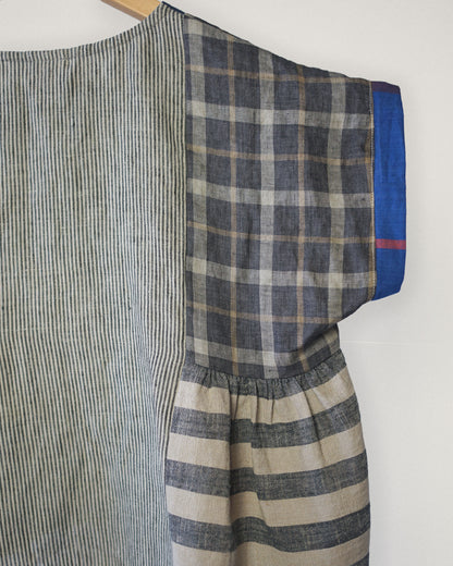 One of a Kind Collage Gather Top • Medium