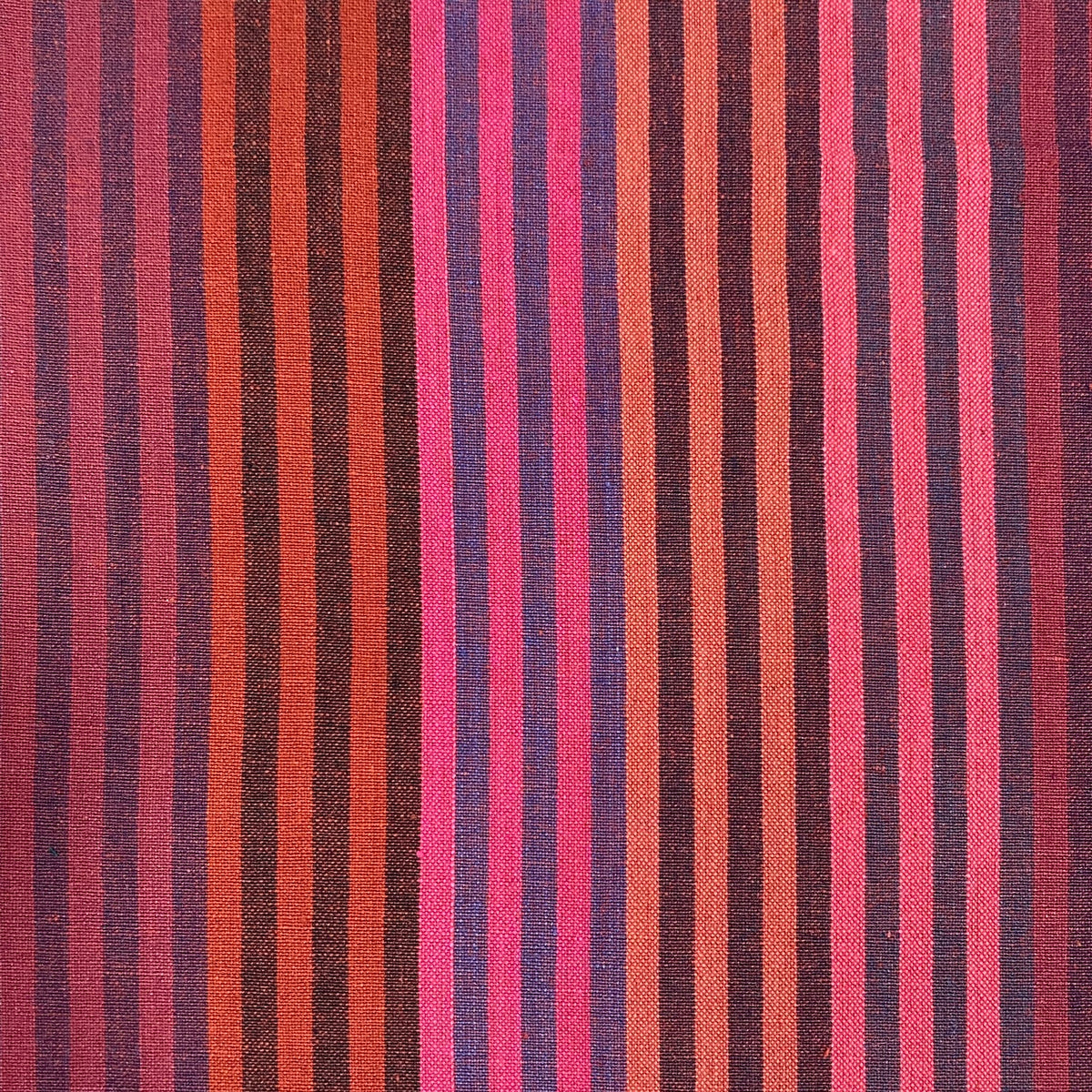 Cabana Stripes Wine Cotton