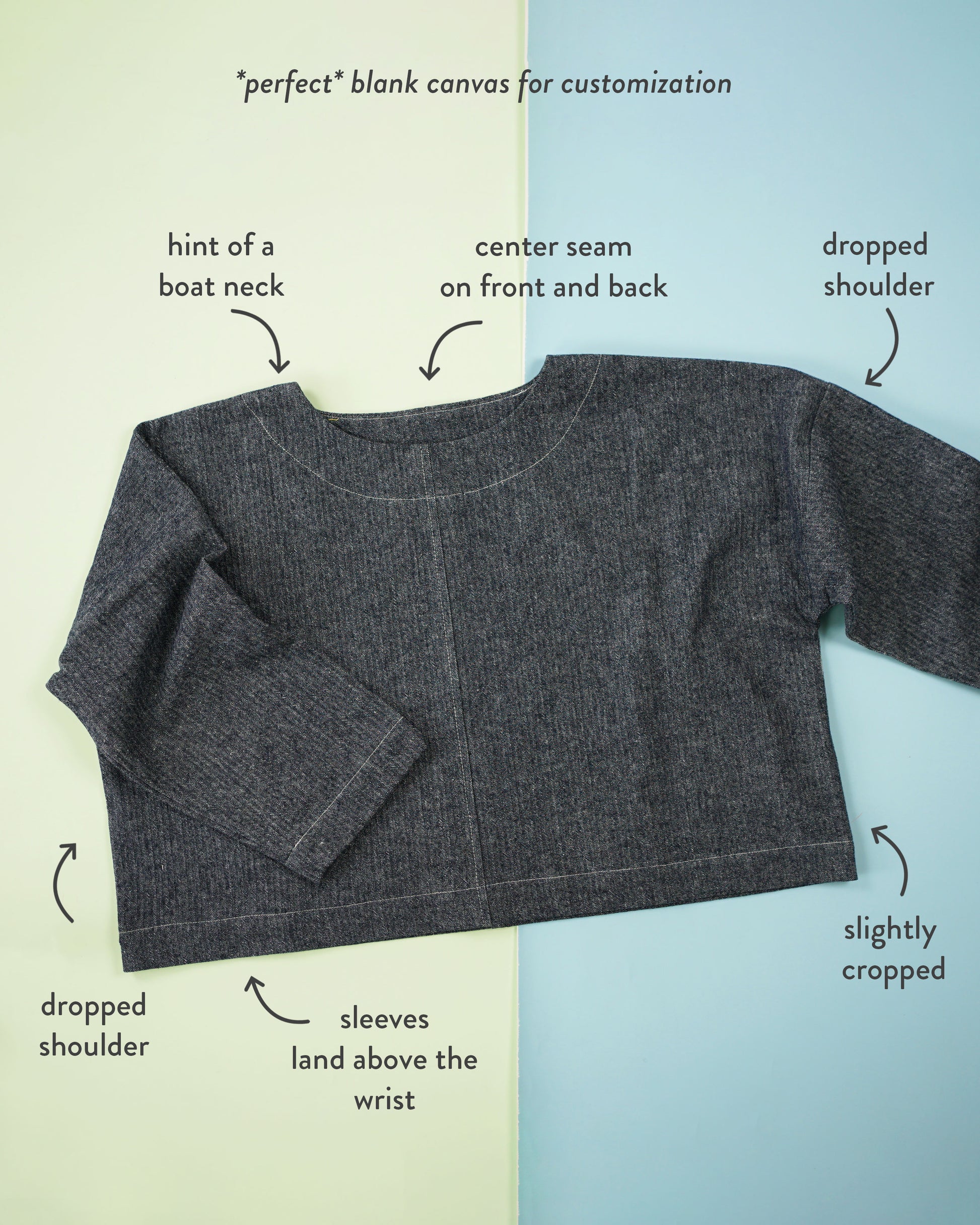 Craft Studio Tee PDF Sewing Pattern • FREE - Main Image