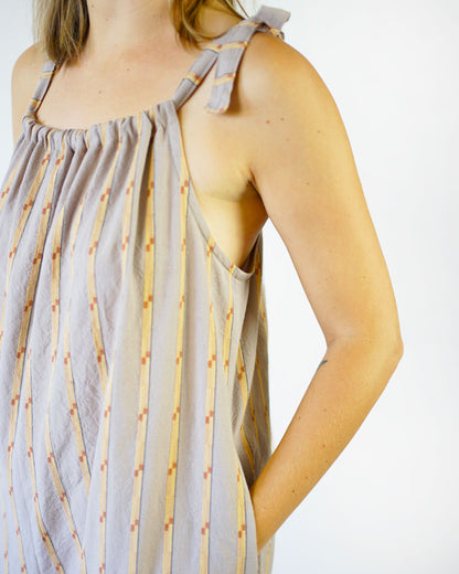 Cabana Tie Playsuit PDF Sewing Pattern • FREE