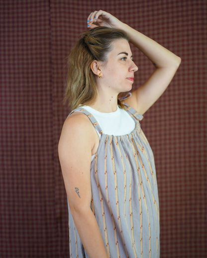 Cabana Tie Playsuit PDF Sewing Pattern • FREE