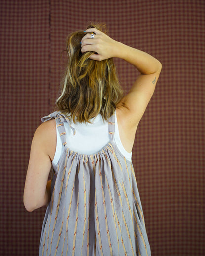 Cabana Tie Playsuit PDF Sewing Pattern • FREE