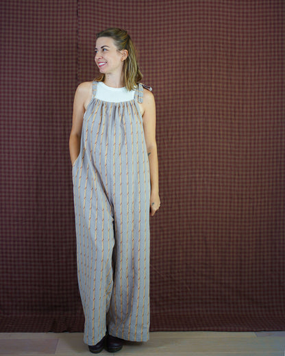 Cabana Tie Playsuit PDF Sewing Pattern • FREE