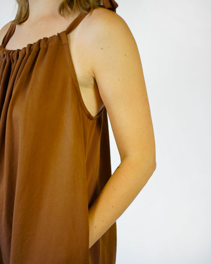 Cabana Tie Playsuit PDF Sewing Pattern • FREE