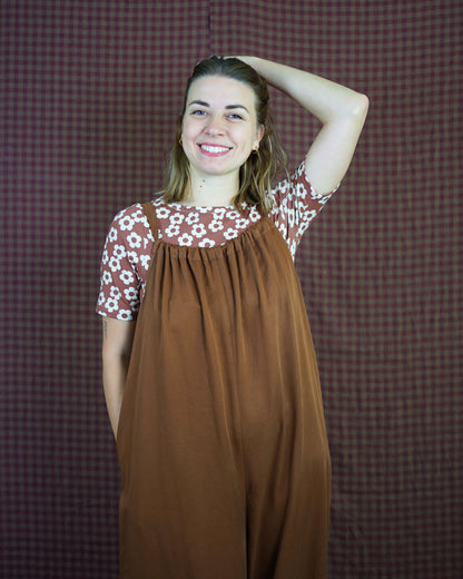 Cabana Tie Playsuit PDF Sewing Pattern • FREE