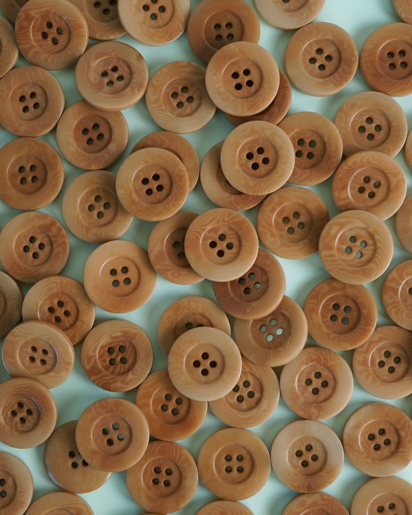 Caramel 1" Corozo Nut Buttons