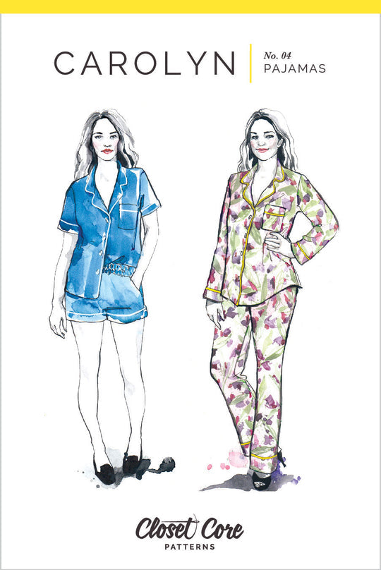 Carolyn Pajamas Printed Pattern