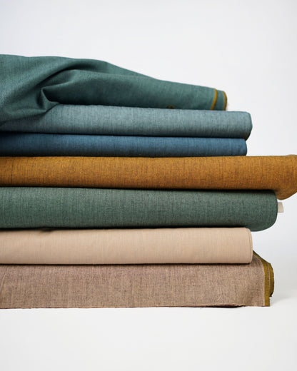 Sepia Chambray Cotton