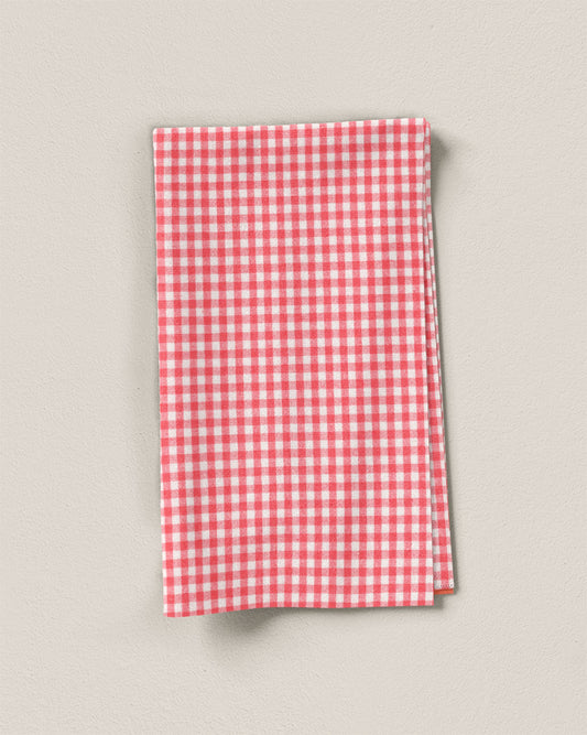 Mini Cotton Gingham Cherry