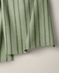 Chive Home Stripe Washed Linen
