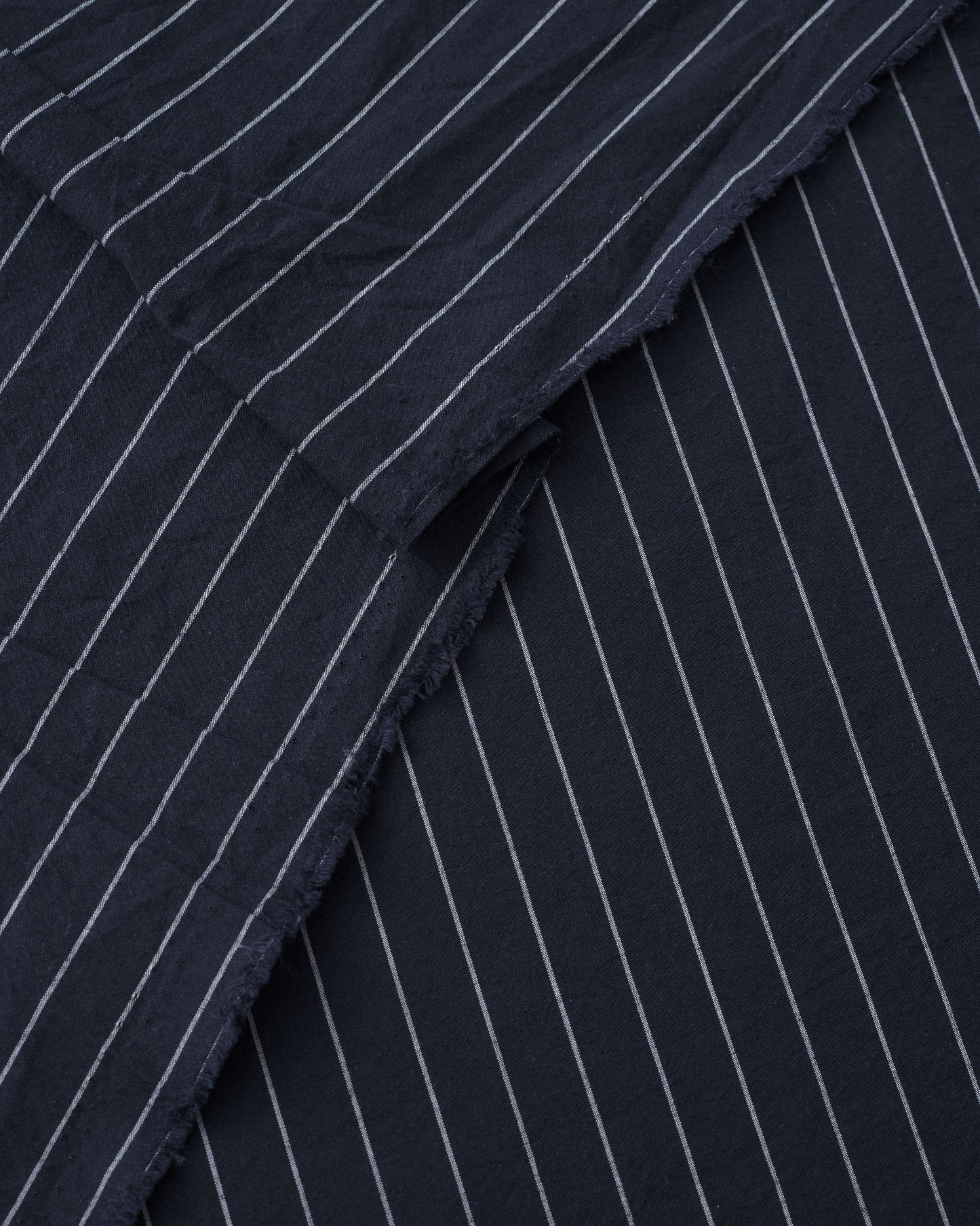 Classic Navy Stripe Luxury Cotton Linen