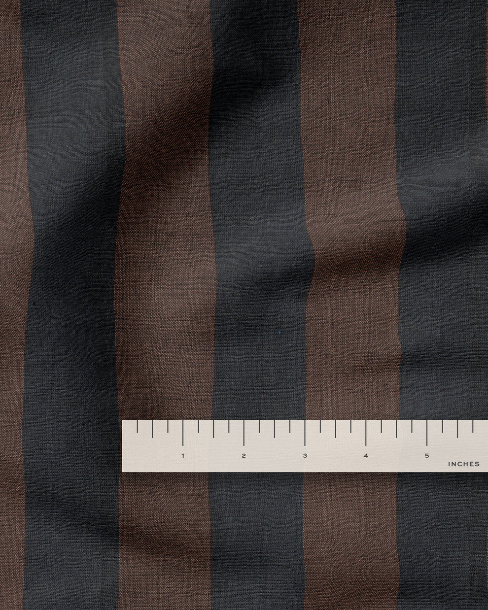 Black and Brown Club Stripe Washed Linen – Matchy Matchy Sewing Club
