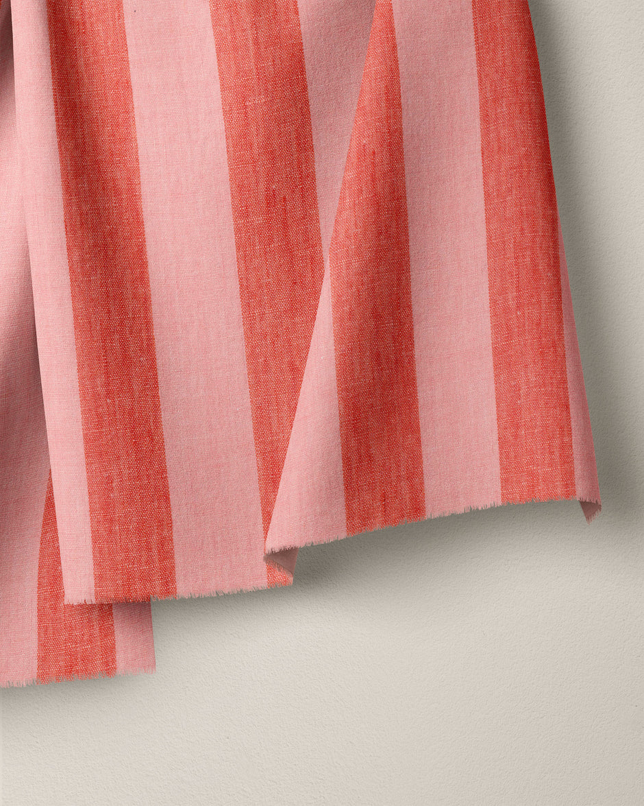 Stripes Linen Top main image 1