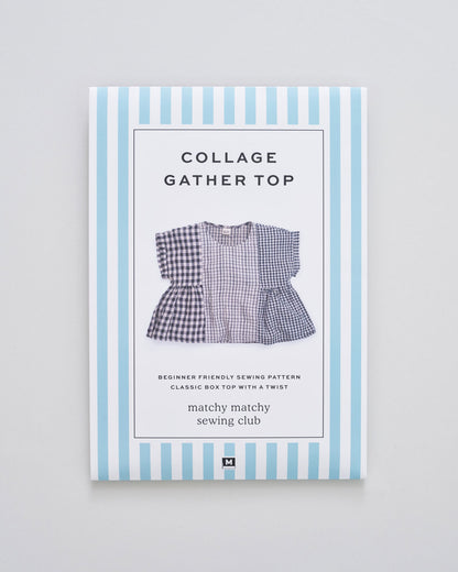 Collage Gather Top Printed Sewing Pattern