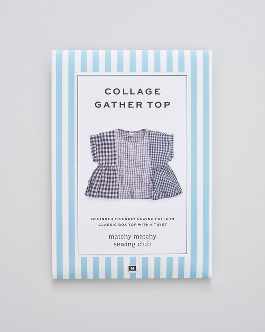 Collage Gather Top Printed Sewing Pattern