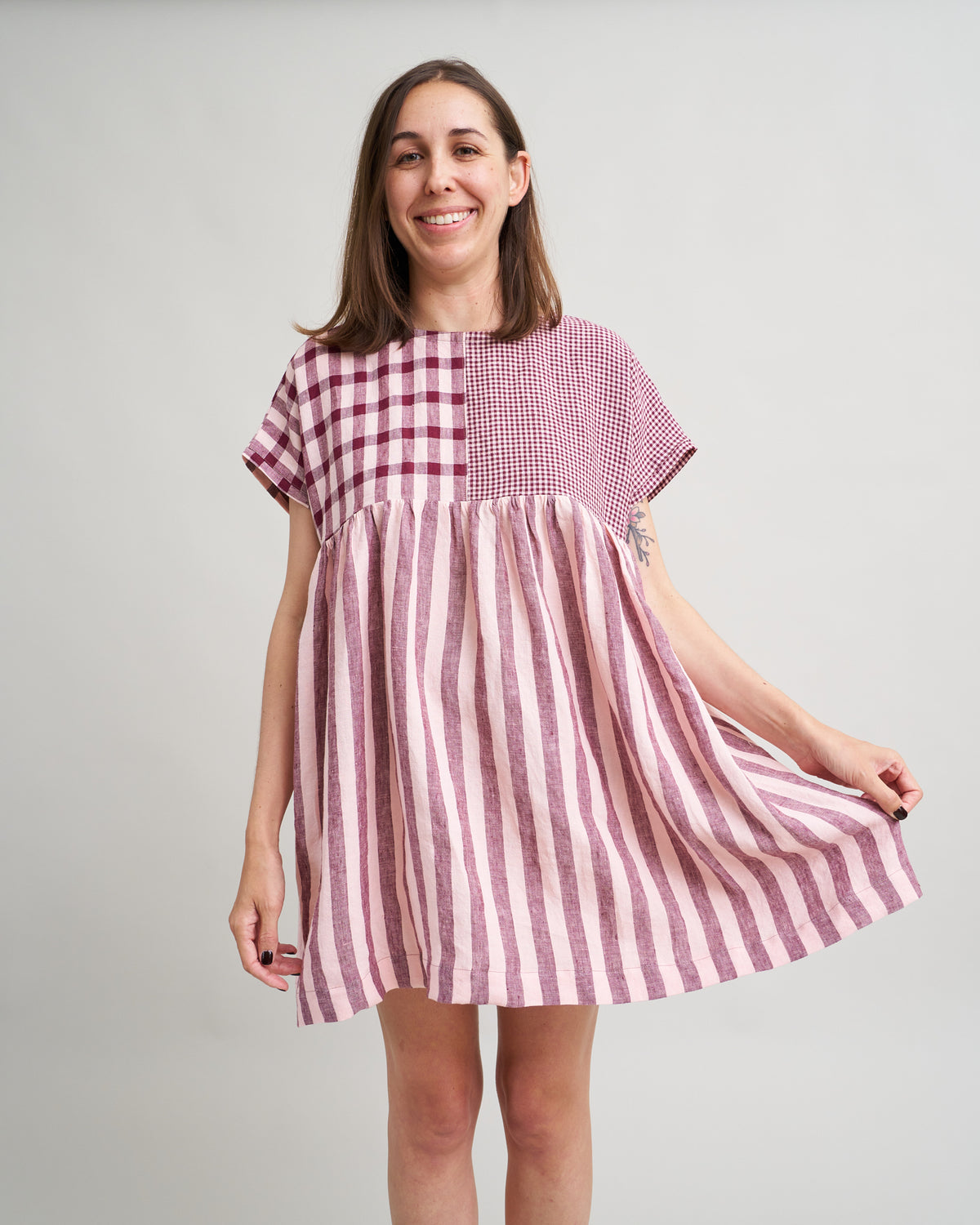 FREE Colorblock Top & Dress PDF Sewing Pattern | Matchy Matchy – Matchy ...