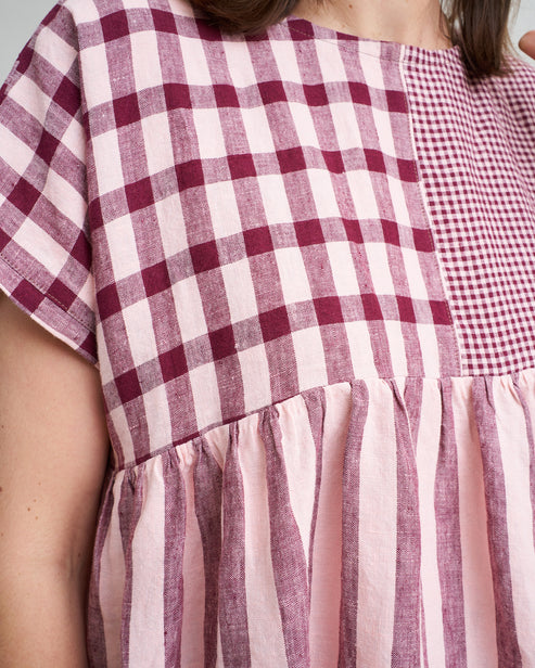 FREE Colorblock Top & Dress PDF Sewing Pattern | Matchy Matchy – Matchy ...