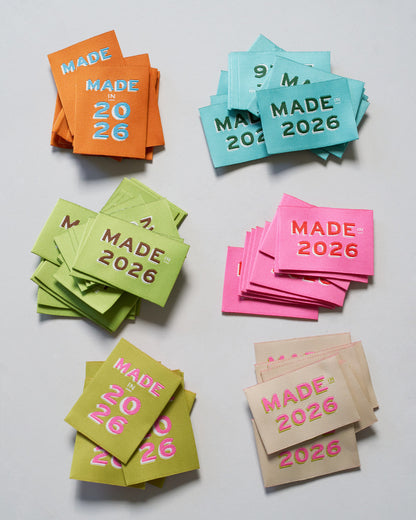 2026 Large Garment Labels