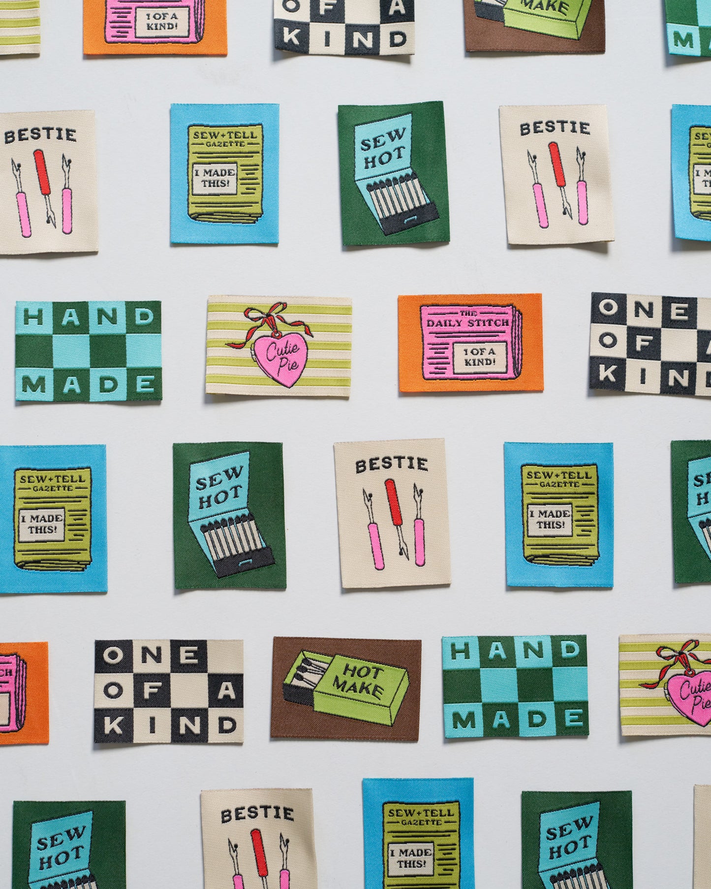 Daily Stitch Large Garment Labels