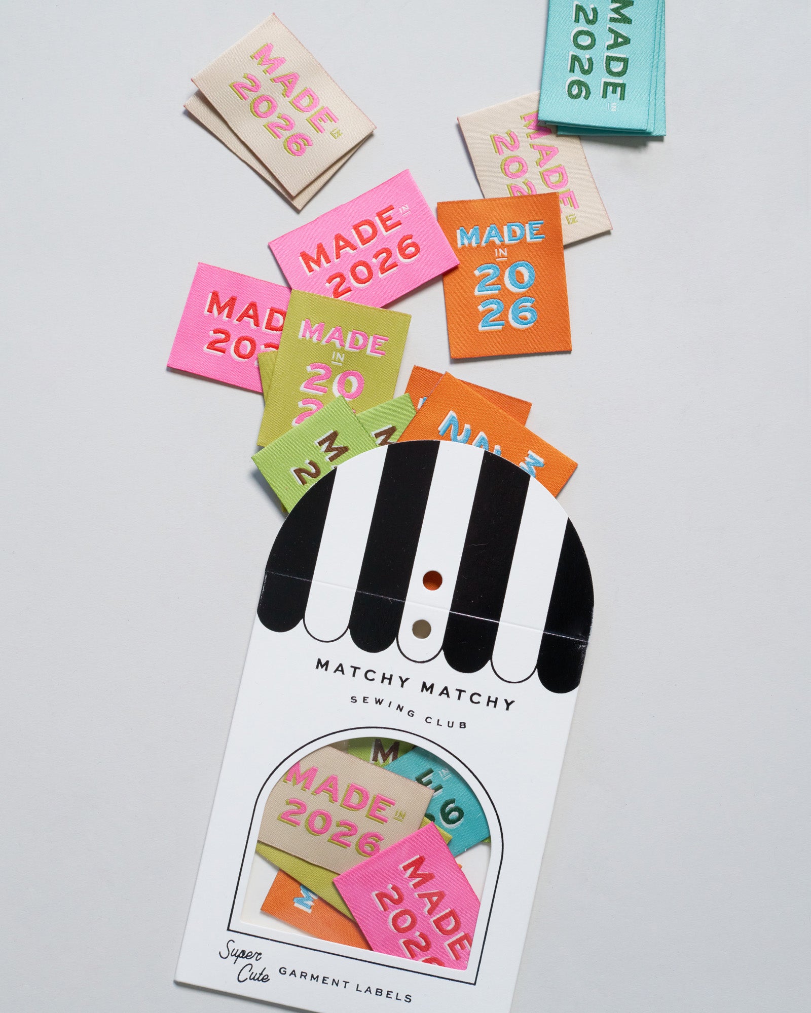 match maker出品 Fun Woven Garment Labels for Handmade Clothing – Matchy Matchy