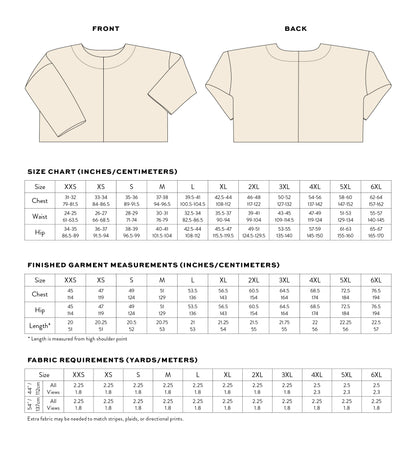 Craft Studio Tee PDF Sewing Pattern • FREE