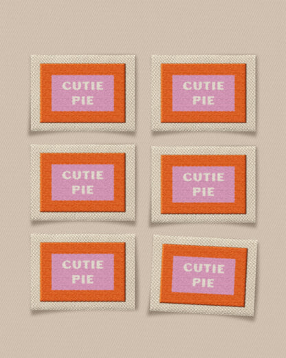 Cutie Pie Large Garment Labels