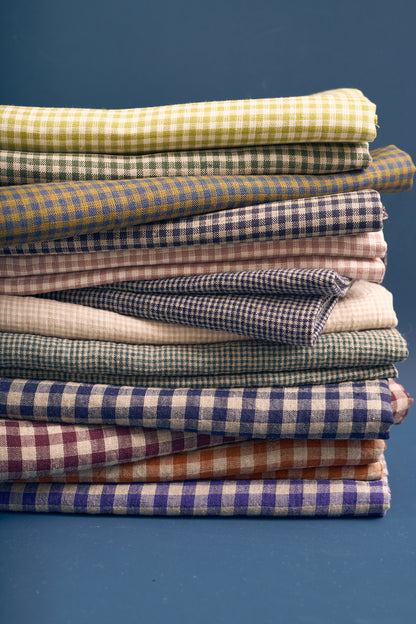 Current Small Gingham Stonewashed Linen
