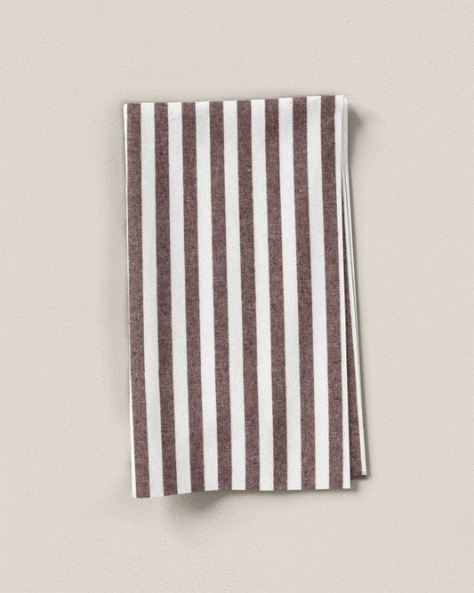 Dark Roast Big Market Stripe Cotton