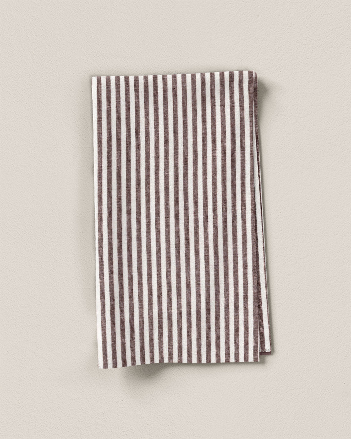 Dark Roast Small Market Stripe Cotton