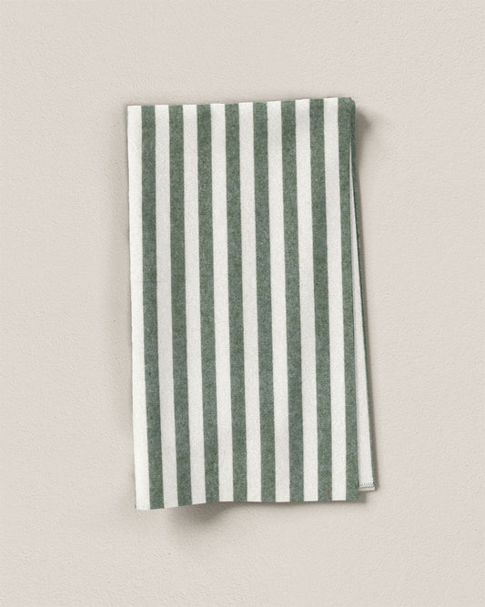 Juniper Green Big Market Stripe Cotton