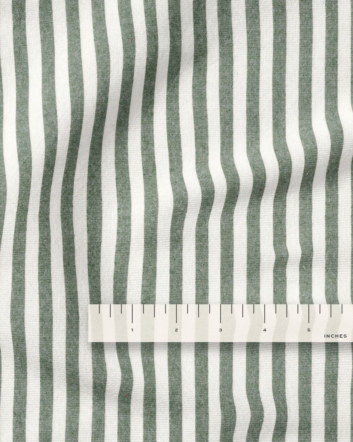 Juniper Green Big Market Stripe Cotton