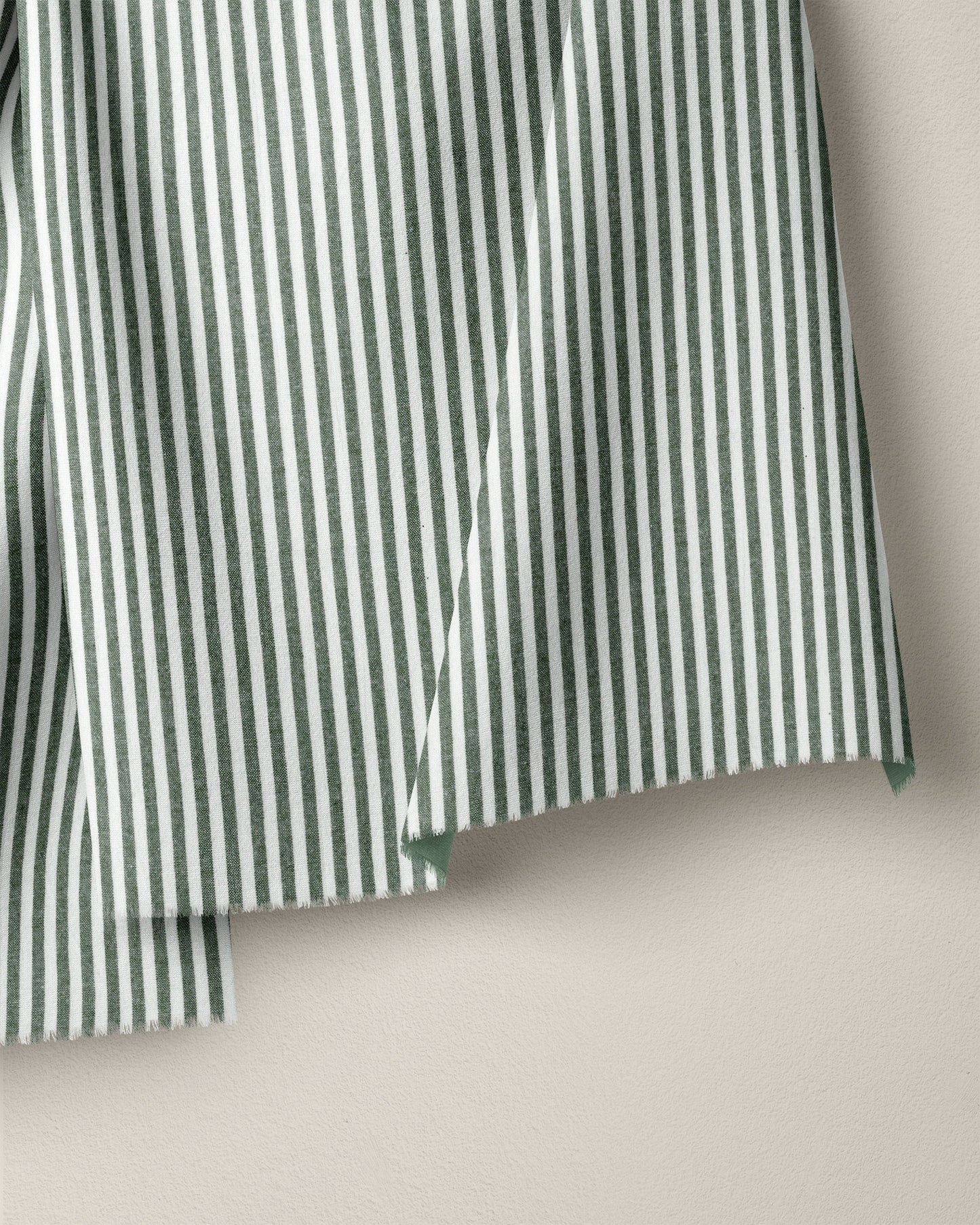 Juniper Green Small Market Stripe Cotton