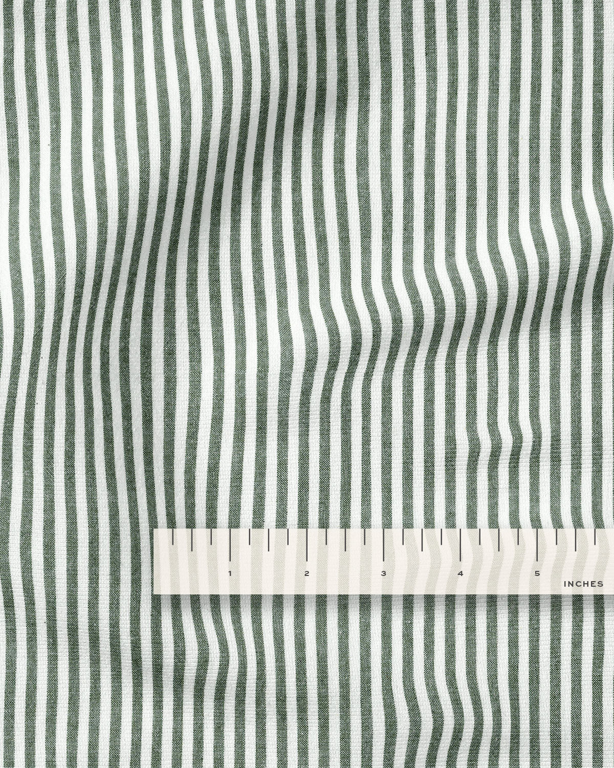 Juniper Green Small Market Stripe Cotton