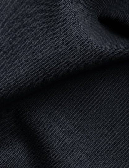 Deepest Navy Relaxed Cotton Canvas