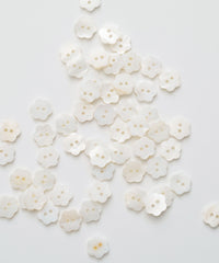 Flower Shaped Shell Buttons