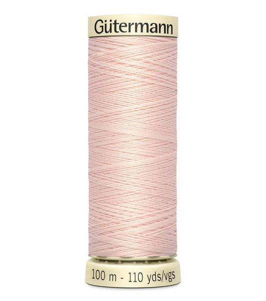 Gutermann Sew-All thread (110 yards) - #371 Salmon Buff