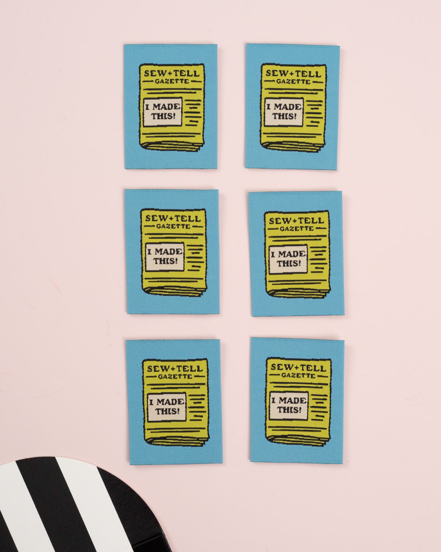 Sew and Tell Gazette Large Garment Labels