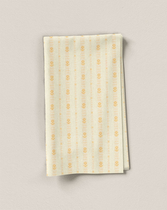 Goldenrod Hilde Floral Cotton