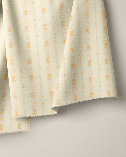 Goldenrod Hilde Floral Cotton