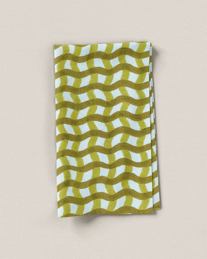 Grasshopper Organic Cotton Block Print