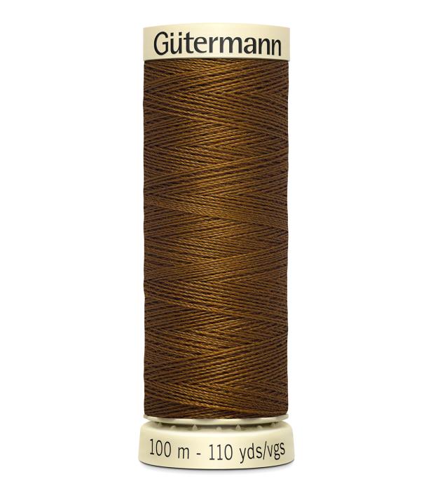 Gutermann Sew-All thread (110 yards) - #553 Mink Brown