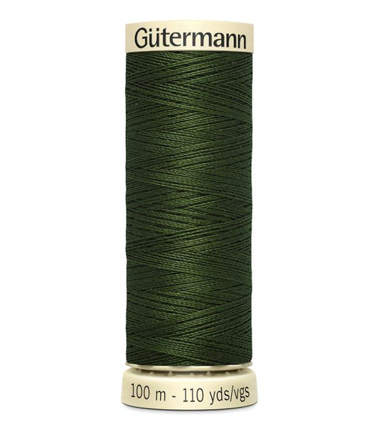 Gutermann Sew-All thread (110 yards) - #782 Black Olive