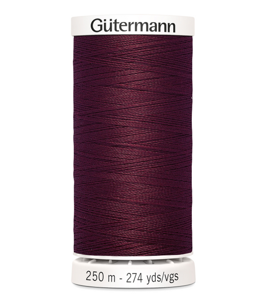 Gutermann Sew-All thread (274 yards) - #450 Burgundy
