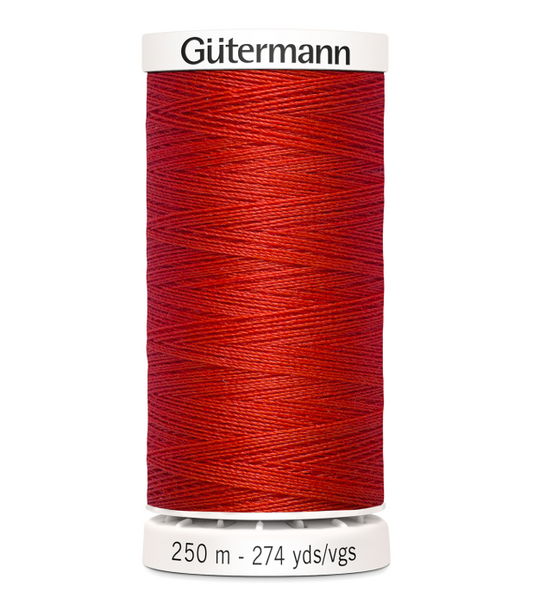 Gutermann Sew-All thread (274 yards) - #405 Flame Red